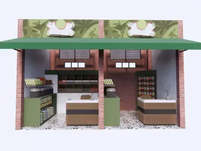 Display Stand 4 3D model