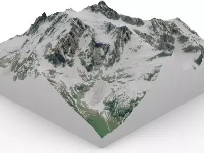 Mount Shuksan  3D model