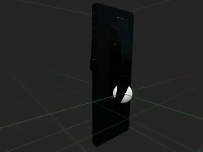 Lock2 samsung galaxy note Low-poly 3D model