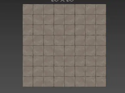 Stone tile set 19 - Terracotta Tan Natural - 3k Texture