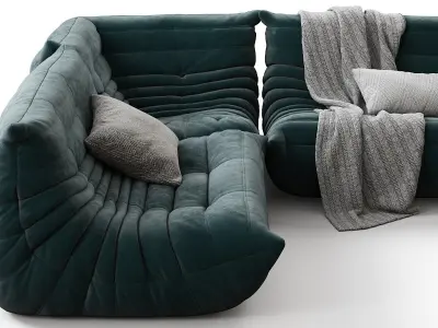 Togo Corner Set 3D model