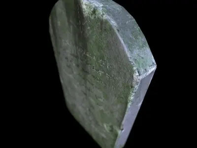 OldGravestone6 tombstone - Low-poly 3D model