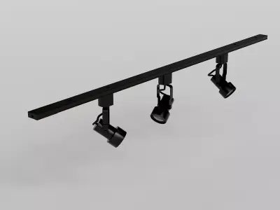 Commercial Light 3D model