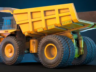  Mining Dump Truck PBR 