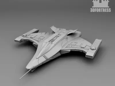 Galactic squadron  3D Model Pack
