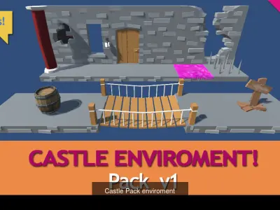 magician dungeon 3D Model Pack