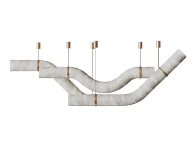 Liberty Pendant Light 3D model