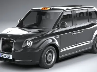  London Taxi Cab LEVC passenger 2021 