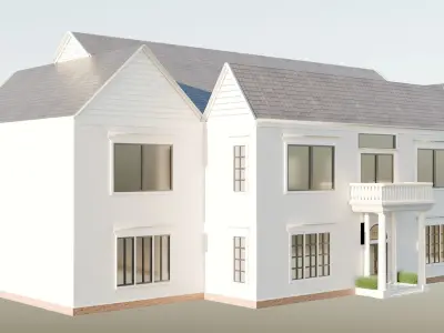 Mansion 3D model order