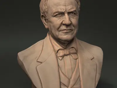 Thomas Edison 3D print model
