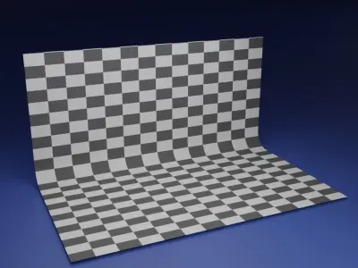 Photography background square texture Low-poly 3D model