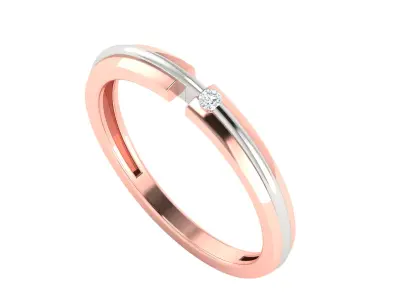 Women Ring  Render 3dm STL OBJ FBX Details 3D print model 119