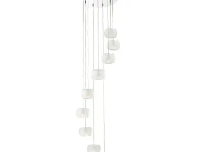 Bayern Light Cluster Pendant 3D model
