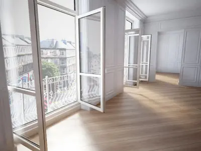 Wooden floor 3D model