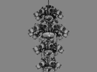 MD 3269-40 Osgona Chandelier 3D model