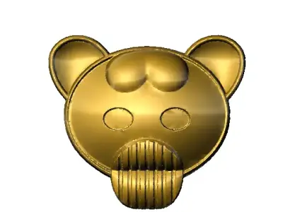  Tops earrings  3D print model