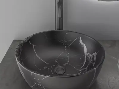modern bathroom sink  3D model