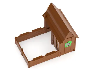 Lappset Beach Hut 3D model