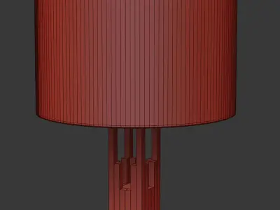 Pair of table Lamp by LA Studio  3D model