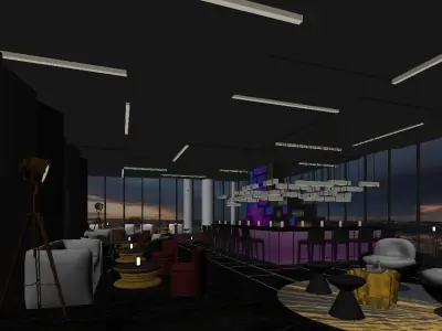 club bar 3D model