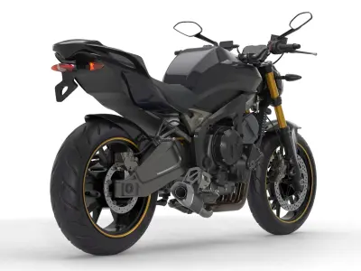 Generic Motorcycle 03 3D model