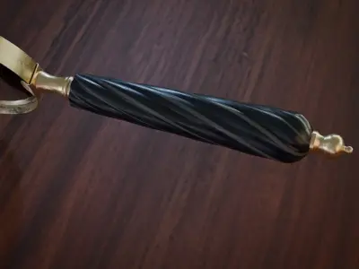 Magnifying glass Low-poly 3D model