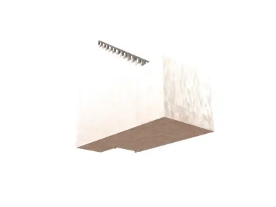 Stairs V1 001 Low-poly 3D model