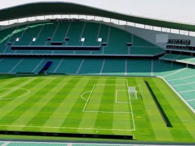 Allianz Stadium - Sydney Football Stadium Low-poly 3D model