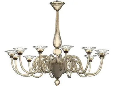 Michelangelo Chandelier CL502 3D model