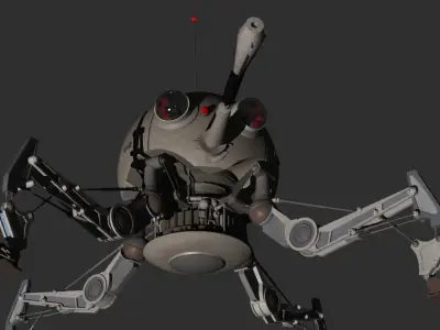 STAR-WARS Dwarf-Spider-Droid 3D model