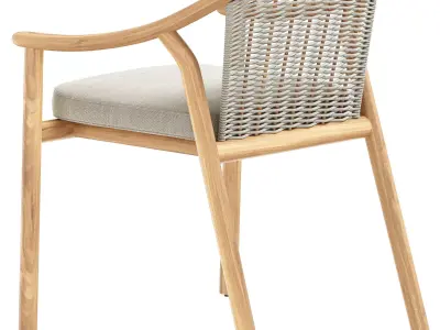 Elunda chair 3D model