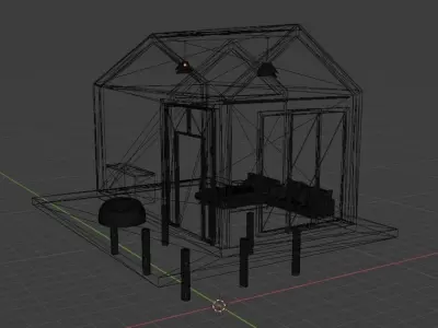 Nordic Barn Free 3D model