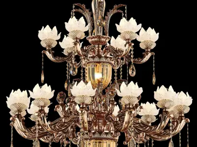 MD 89350-52 Osgona Chandelier 3D model