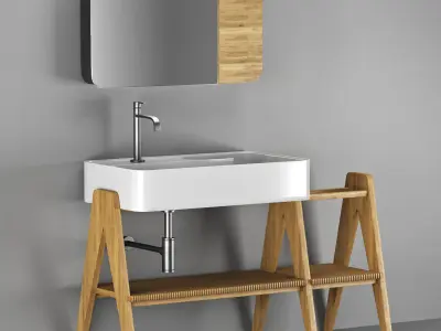 Nik furniture bath 3D model