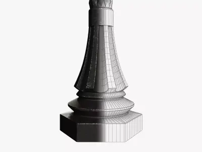 Light Pole-8 3D model