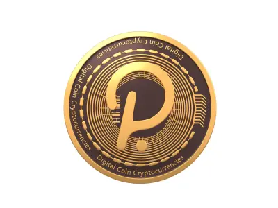 Polkadot Coin v4 001 3D model