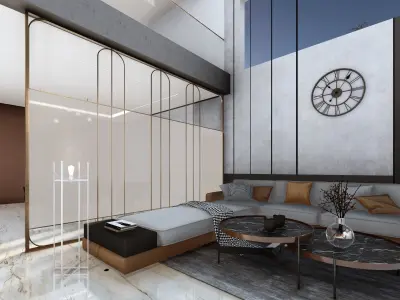 Living room 3D model