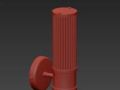 Wall Lamp Claridges Single 3D model