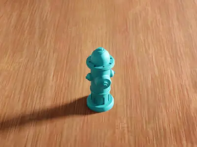 Fire Hydrant STL File - 175 3D print model