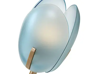 LELLE L series track light Low-poly 3D model