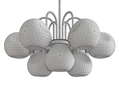 Carlo Nason Chandelier Low-poly 3D model