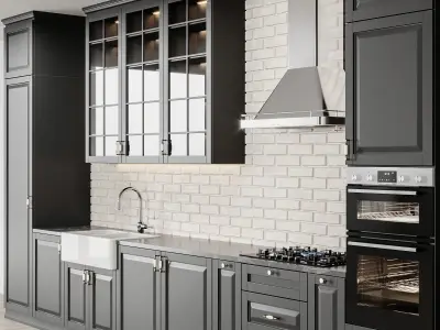 Ikea kitchen idea01 3D model