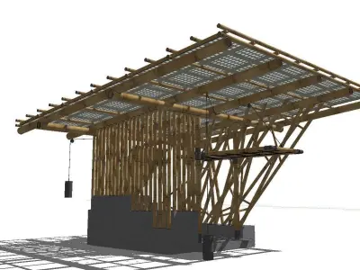 Creative Design-Holiday Cabin-015 3D model