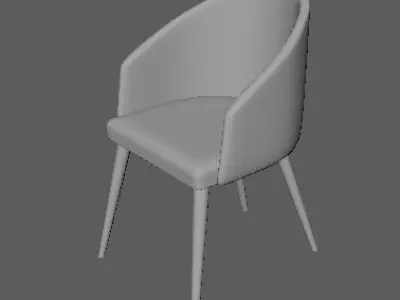 chair 3D model 11