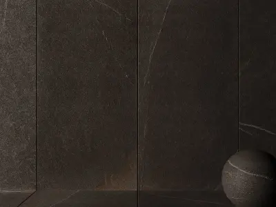 Stone Wall Tiles Limestone Anthracite 120x270 Texture