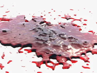 Blood Stain Free 3D model