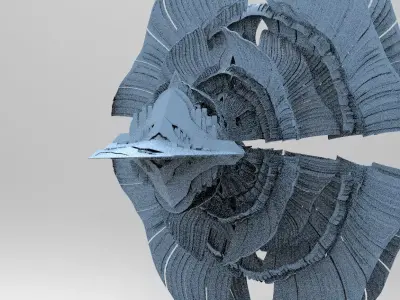 Ancient Alien spear tower 2 3D model