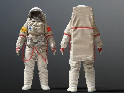 SPACESUIT China Feitian 3D model