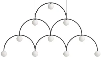 Bounce 169 Pendant Light by Pholc 3D model