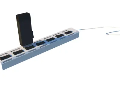 usb hub 3D model